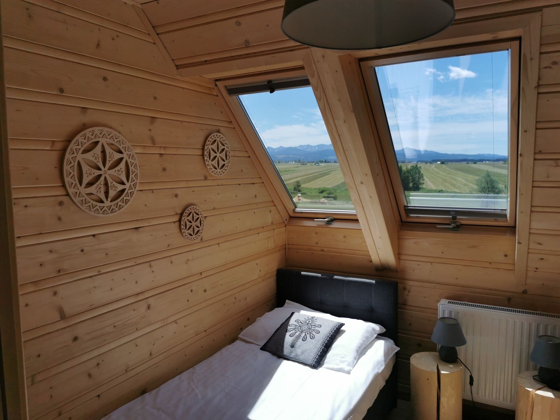 DOMKI Z JABŁONKI w górach widok Tatr 15os skoki domek Jacuzzi Zakopane