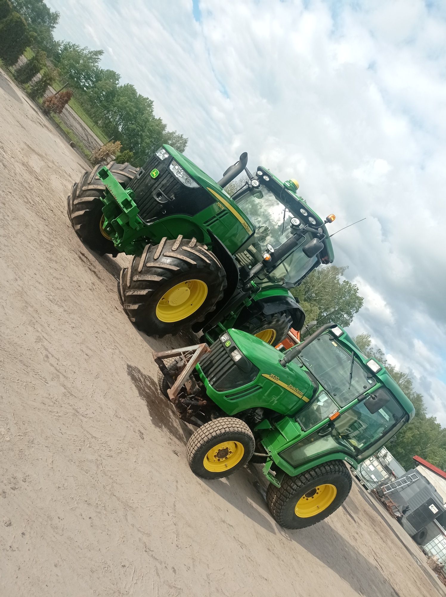 John Deere 7250R 3520 Sprowadzony z Danii