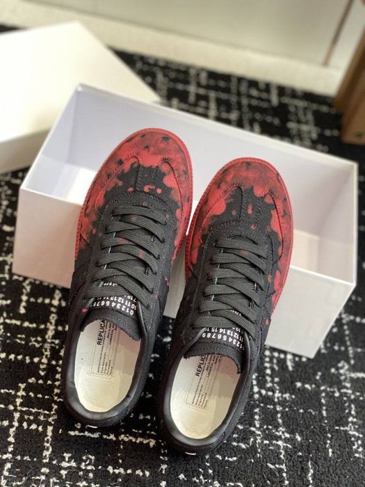 Maison Margiela Replica Black Red Paint