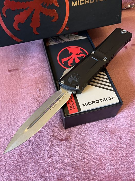 Combat Troodon D/E Gen III Stonewash Standard 1142-10 Microtech