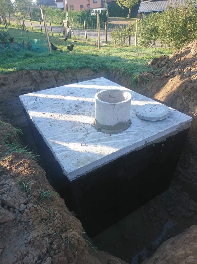 Zbiornik betonowy szamba betonowe szczelne Bielsko Biała Rybnik Tychy