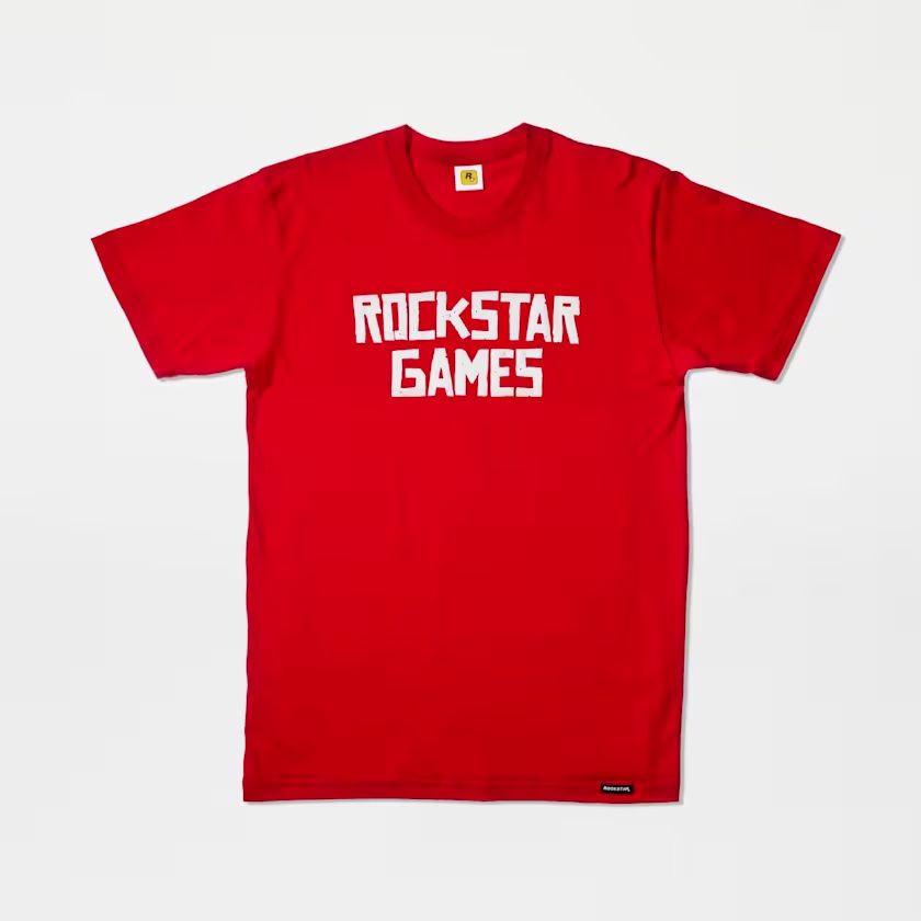 Oficjalna koszulka Red Dead Redemption 2 Rockstar Games Logo Merch roz