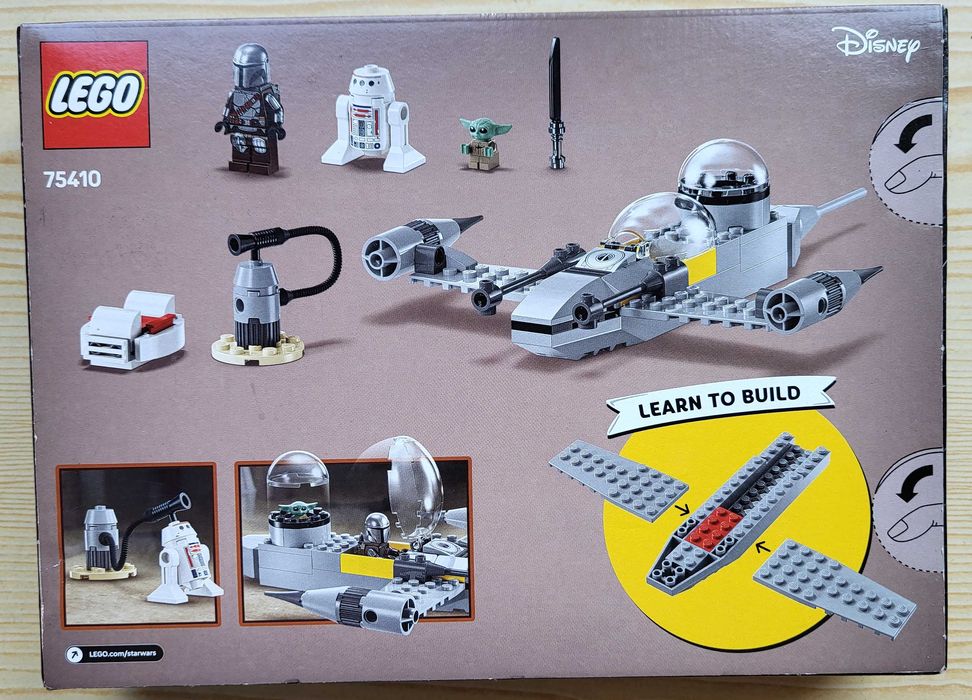 LEGO Star Wars "Myśliwiec N-1 Mando i Grogu" 75410 - NOWE - NAJTANIEJ!