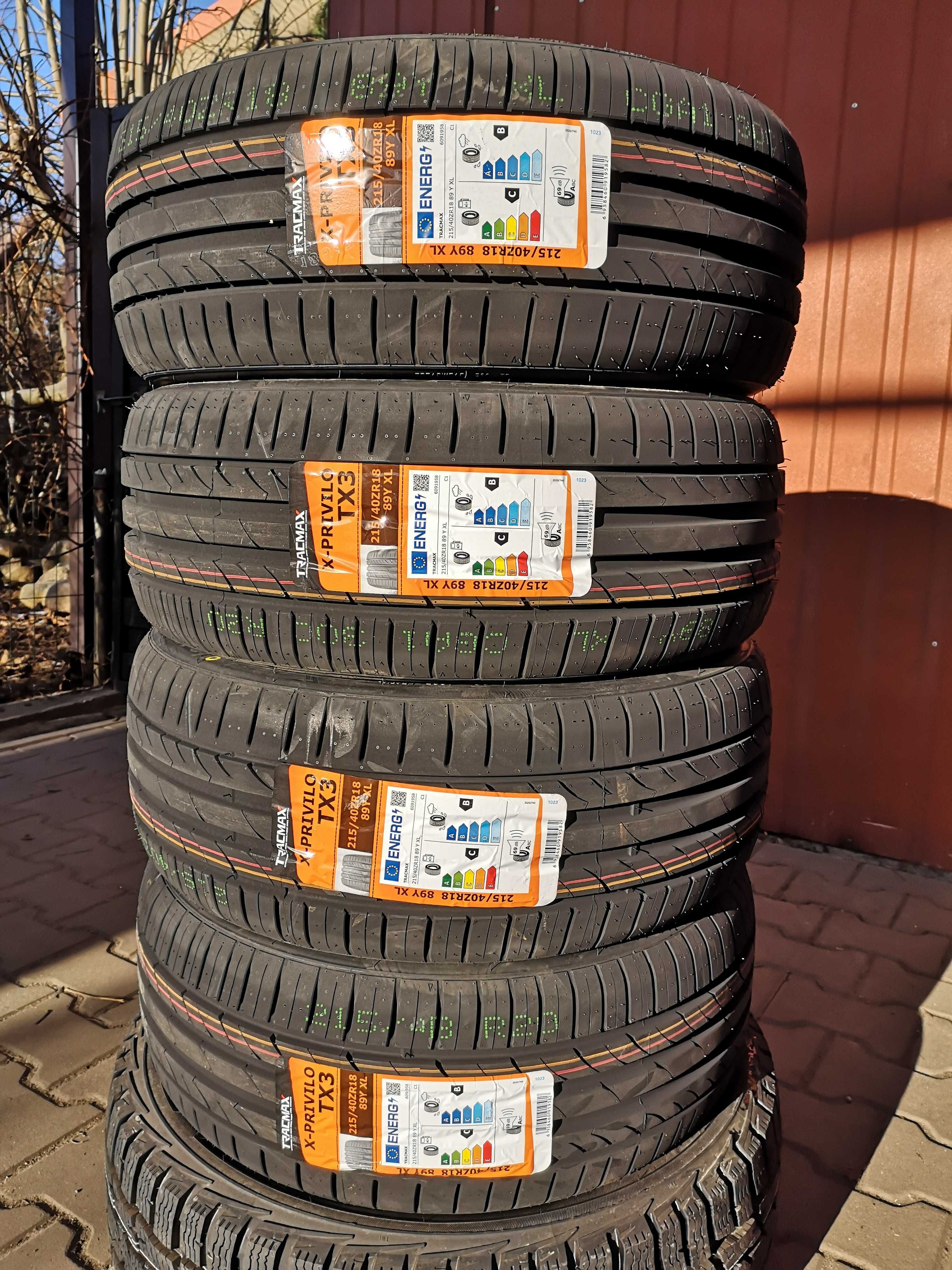 215/40 R18 89Y XL - Tracmax X-Privilo TX-3 (4 sztuki) NOWE