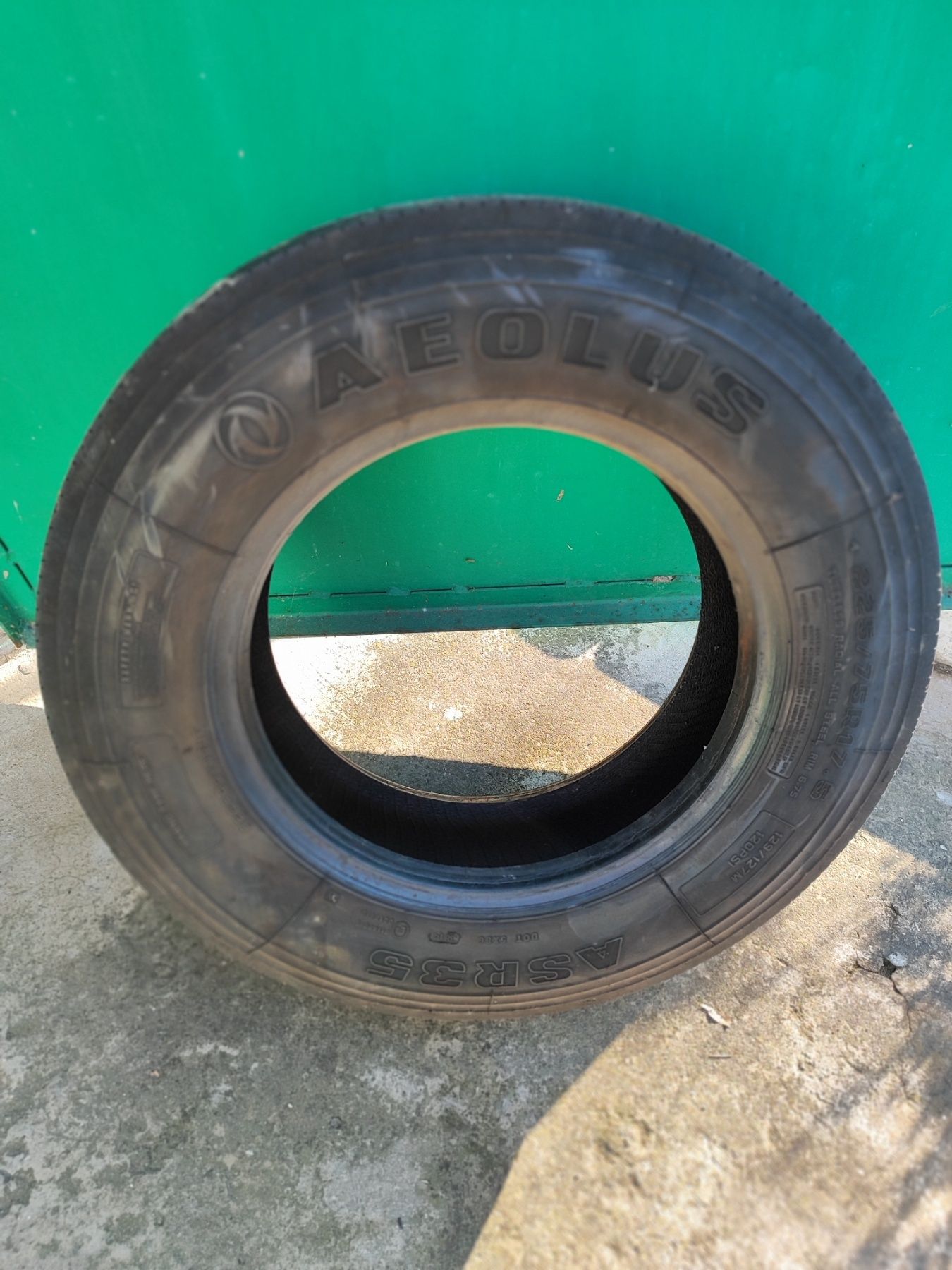 Шина  AEOLUS 225/75R 17.5