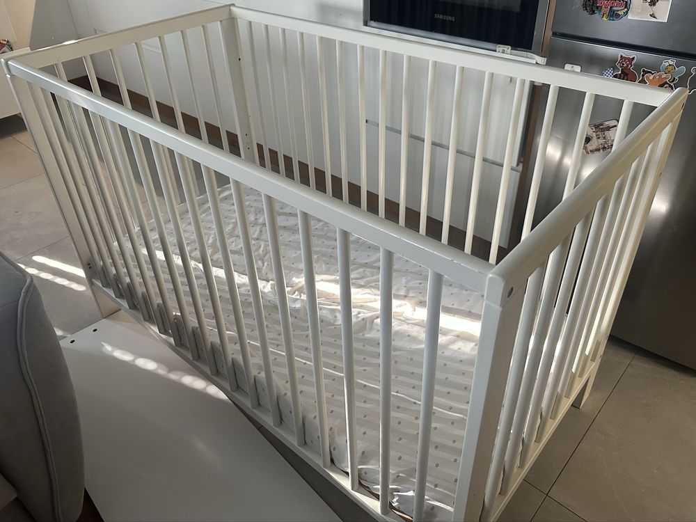 Łóżeczko dzieciece regulowane IKEA GULLIVER.