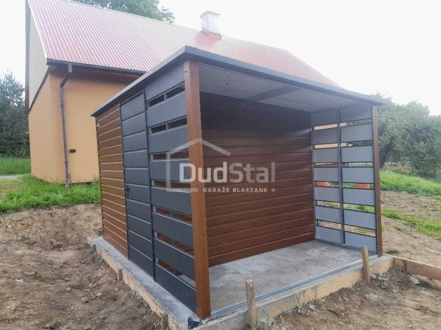 Domek ogrodowy 3x3 konstrukcja profil zamknięty ocynkowany