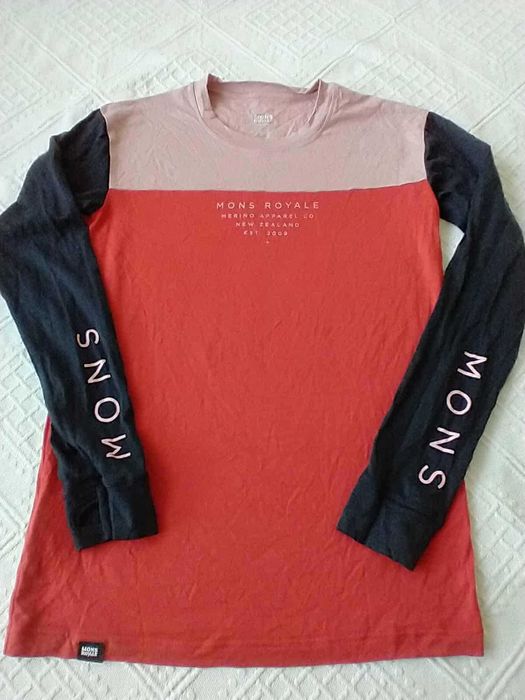 bluzka termiczna Mons Royale 100% merino R.M
