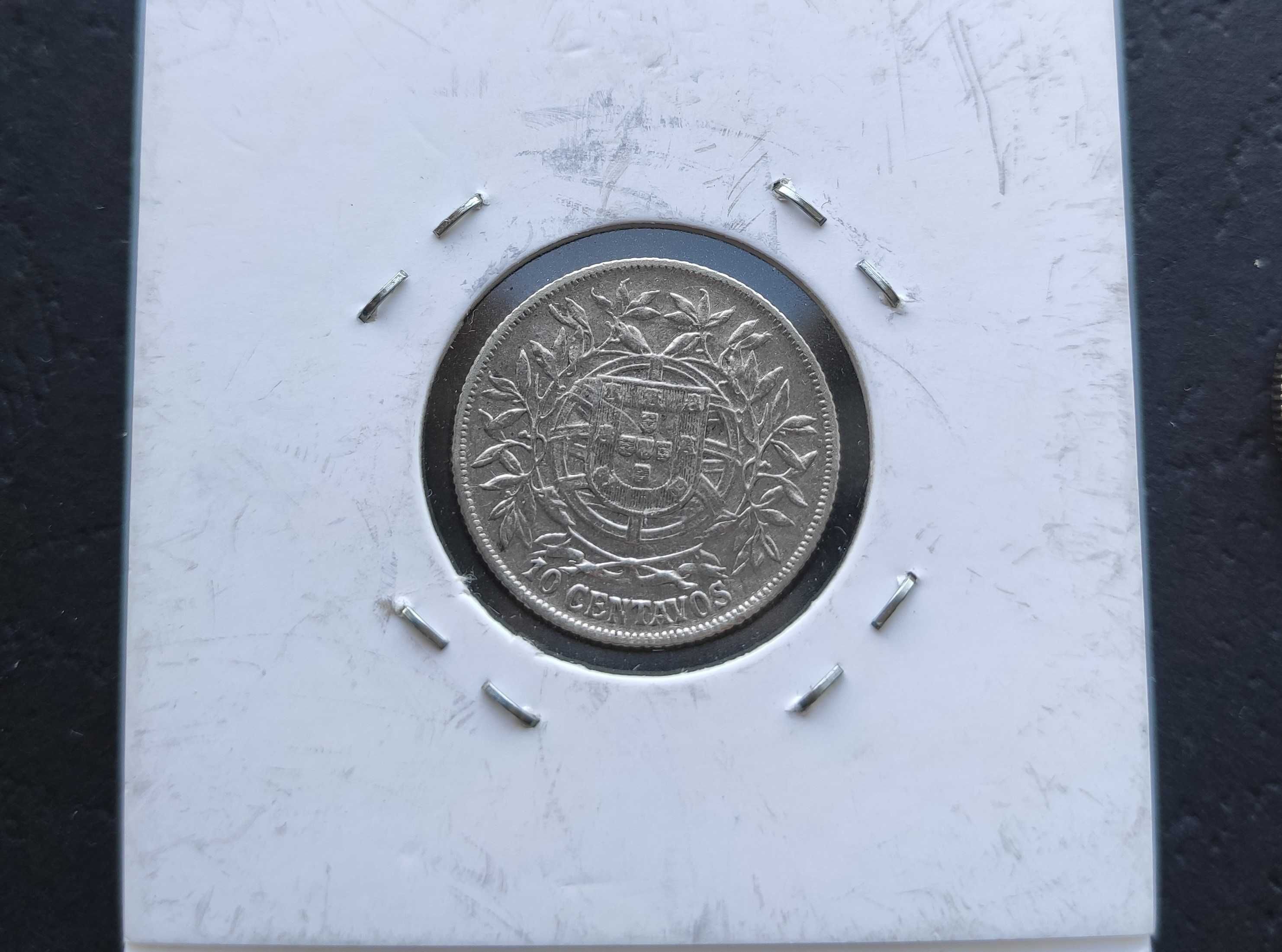 2 moedas 10 Centavos 1915