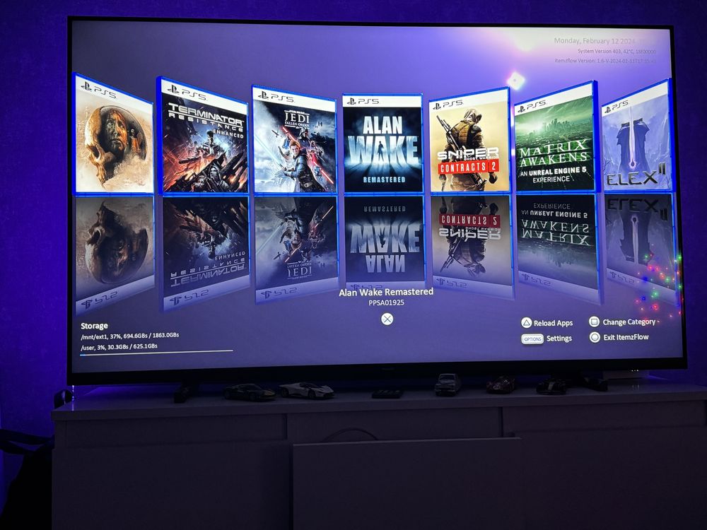 PS5 FW 4.03 + 2TB jailbreak