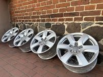 Alufelgi 5x112 17 Audi Q5 Q3 A4 A6 srebrne letnie lato