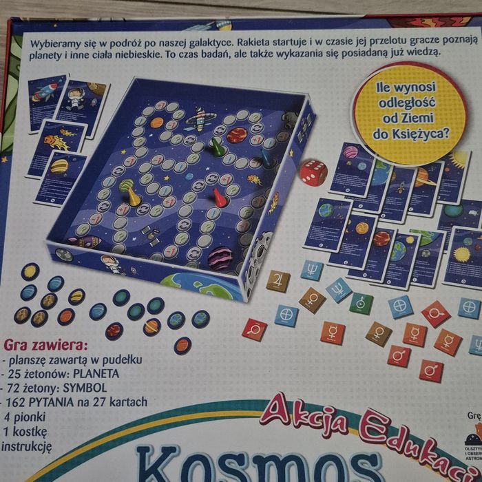 Gra edukacyjna Kosmos