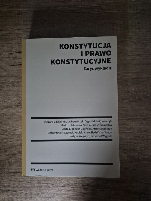 Podrecznik Konstytucja i prawo konstytucyjne zarys wykładu