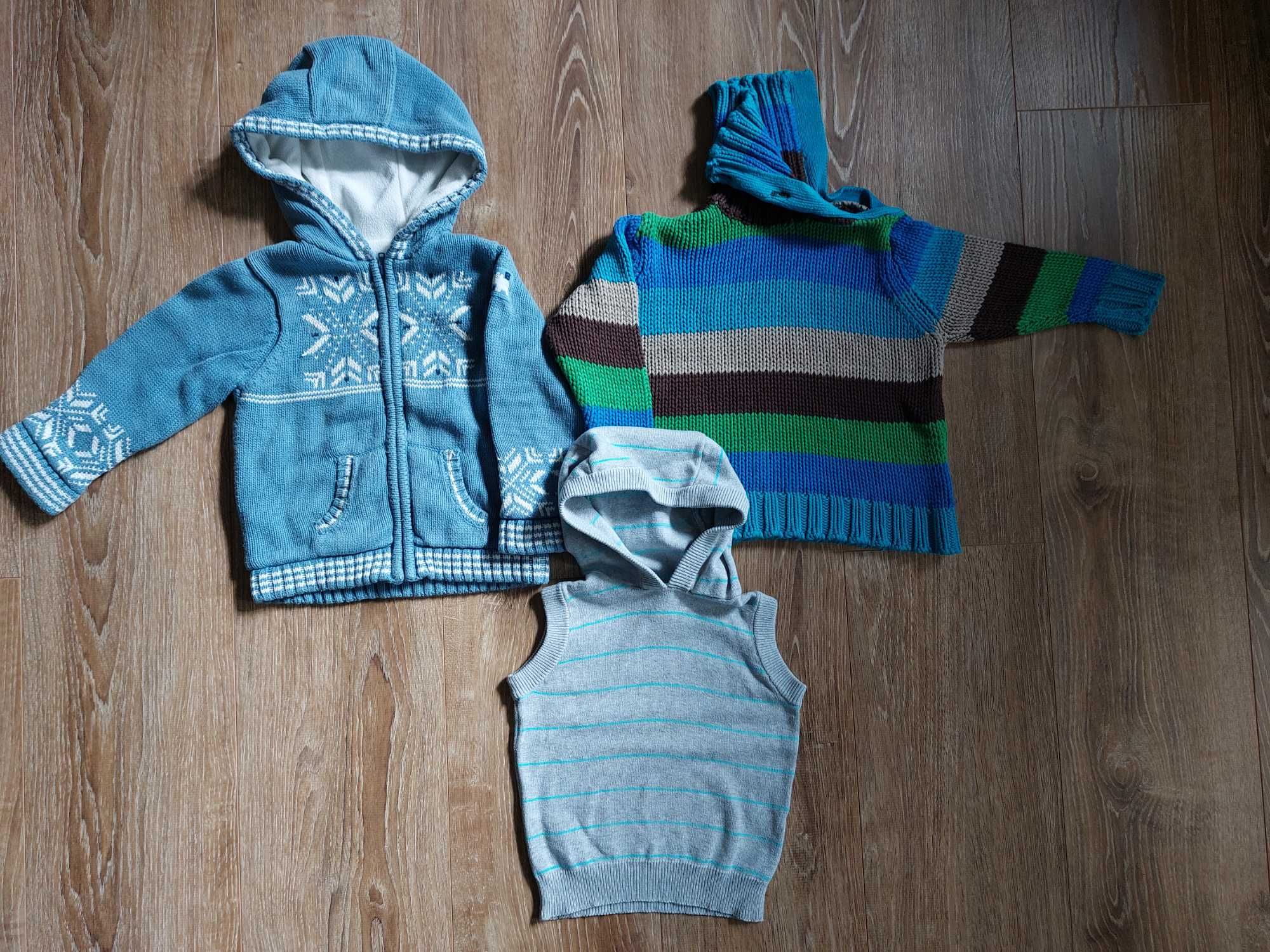 Sweterek x3, r.98, foetex, Rebel