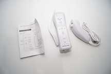 1252 zestaw kontrolera do Nintendo Wii Pilot + Nunchuck zamiennik