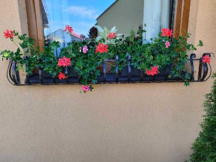 Kwietnik barierka płotek na parapet zewnętrzny wzór 0011