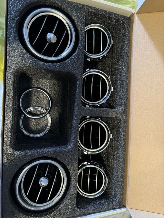 Воздуховоди,Дефлектори w213 оригінал. Перід/зад