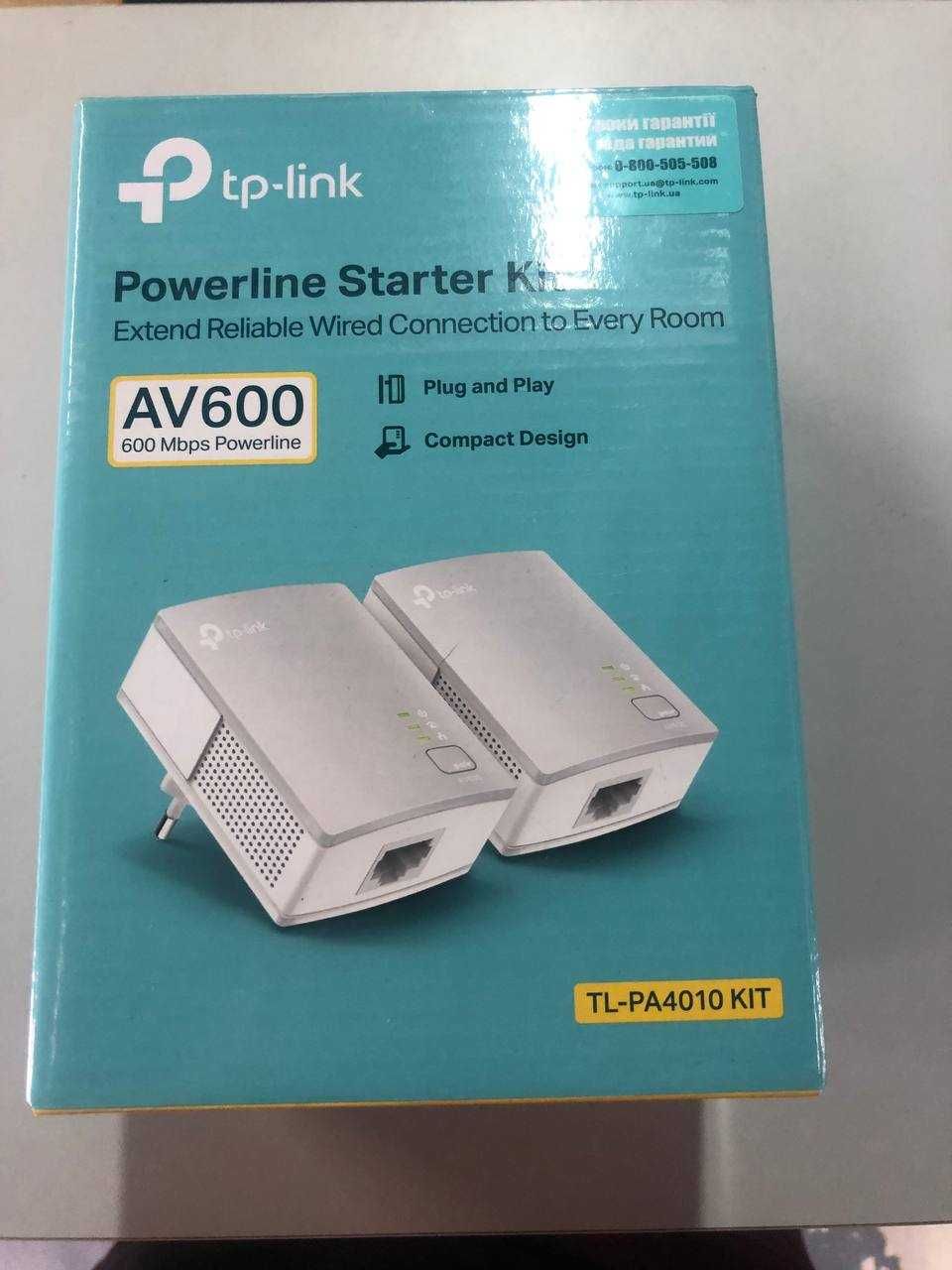 Комплект адаптерів PowerLine TP-LINK TL-PA4010KIT