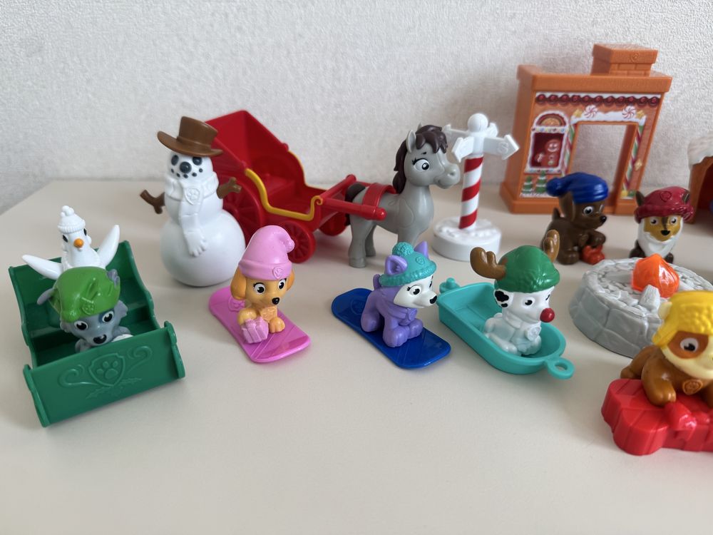 Адвент календар paw patrol щенячий патруль зимові цуценята