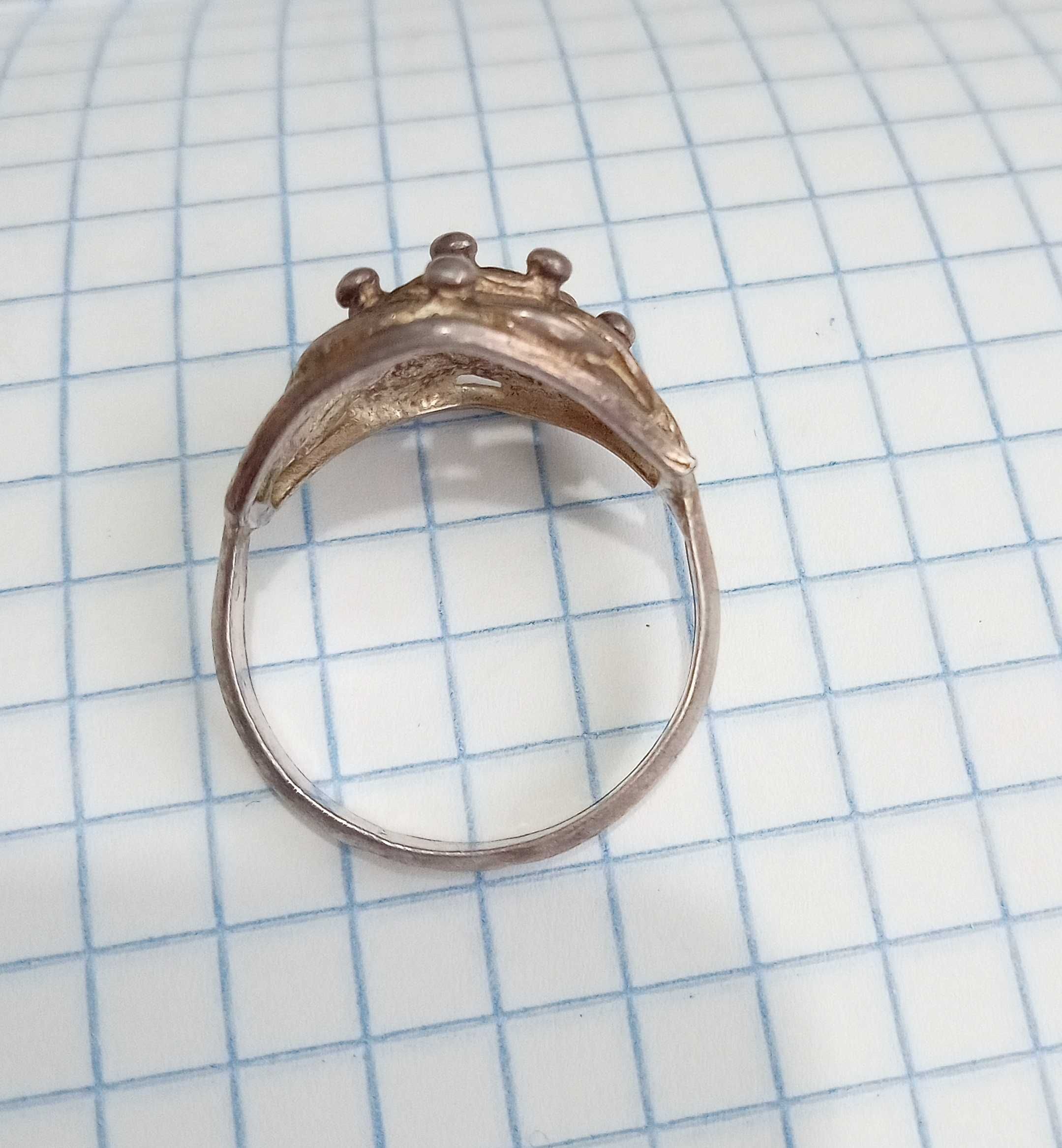 Кольцо колечко кільце срібло 925 проба. розмір 17,5 Вінтаж