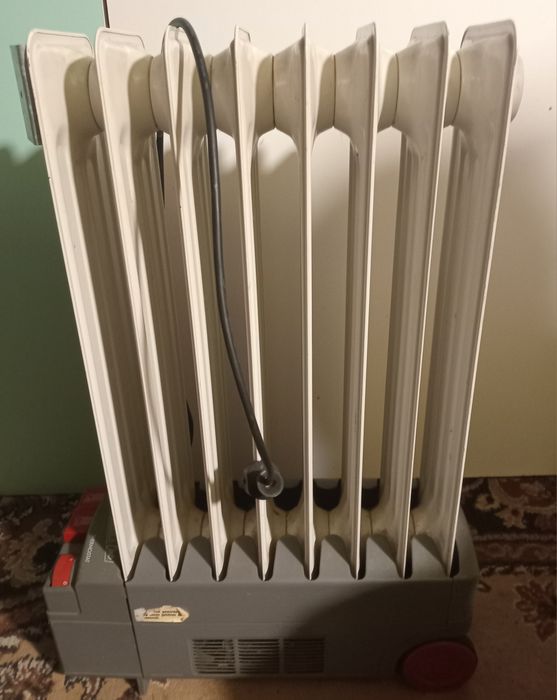 Масляный обогреватель с обдувом винтелятором