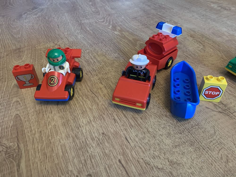 Lego Duplo Samochody Motor Kajak