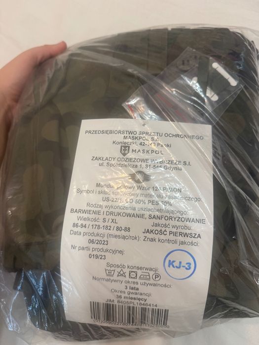 Mundur polowy zimowy 124 P/MON S/XL