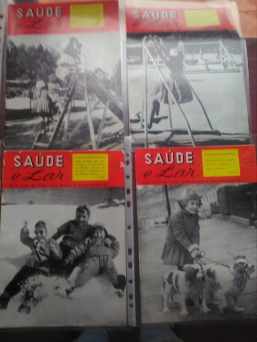 Revistas antigas de Saude e Lar