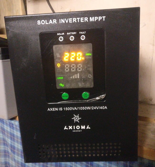 Гібридний інвертор AXEN.IS-800,  MPPT контролер 20 А 12 В