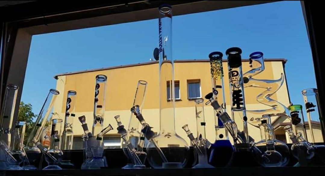 Bongo GRACE Glass, dyfuzor, reczna robota _duży wybór _SKLEP STRUMIEŃ