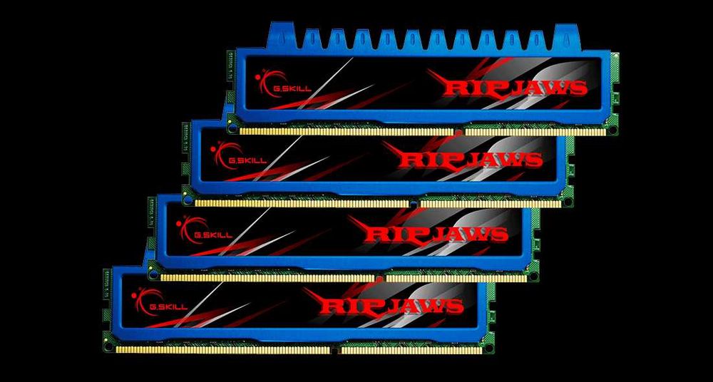 8GB Pamięć G.SKILL Ripjaws DDR3-1600 CL7-8-7 1.60V  (4x2 GB)