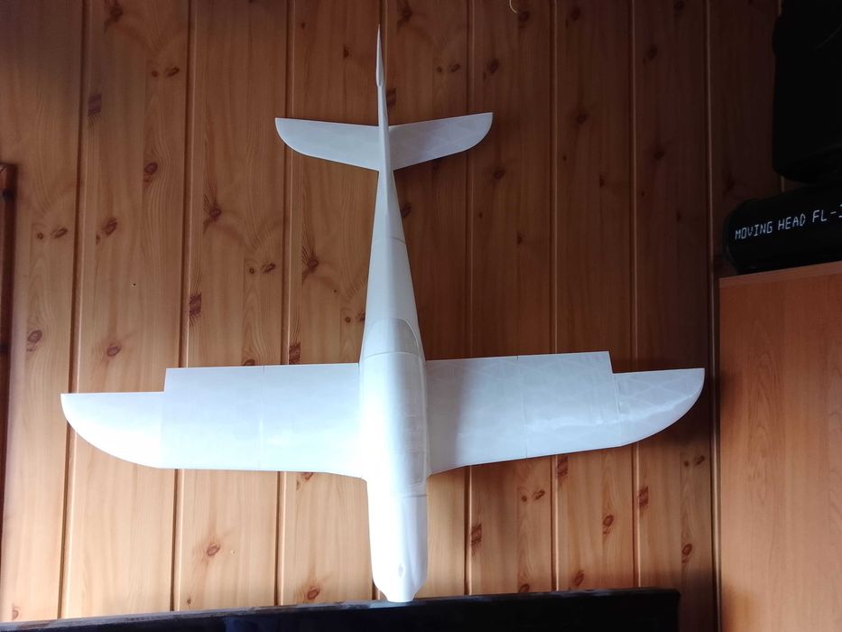 Samolot Shark wydruk 3D POLECAM