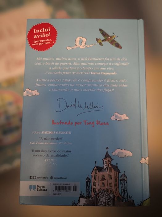 Livro "A incrível fuga do meu avô"