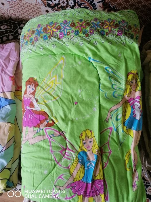 Ковдра зимова і ковдра тонка, для дівчинки