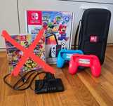Nintendo Switch OLED (Com Cupom Fiscal)  + 1 Jogo + Acessórios