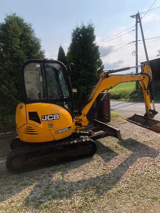 Minikoparka JCB 8025 zts Koparka 3 t.
