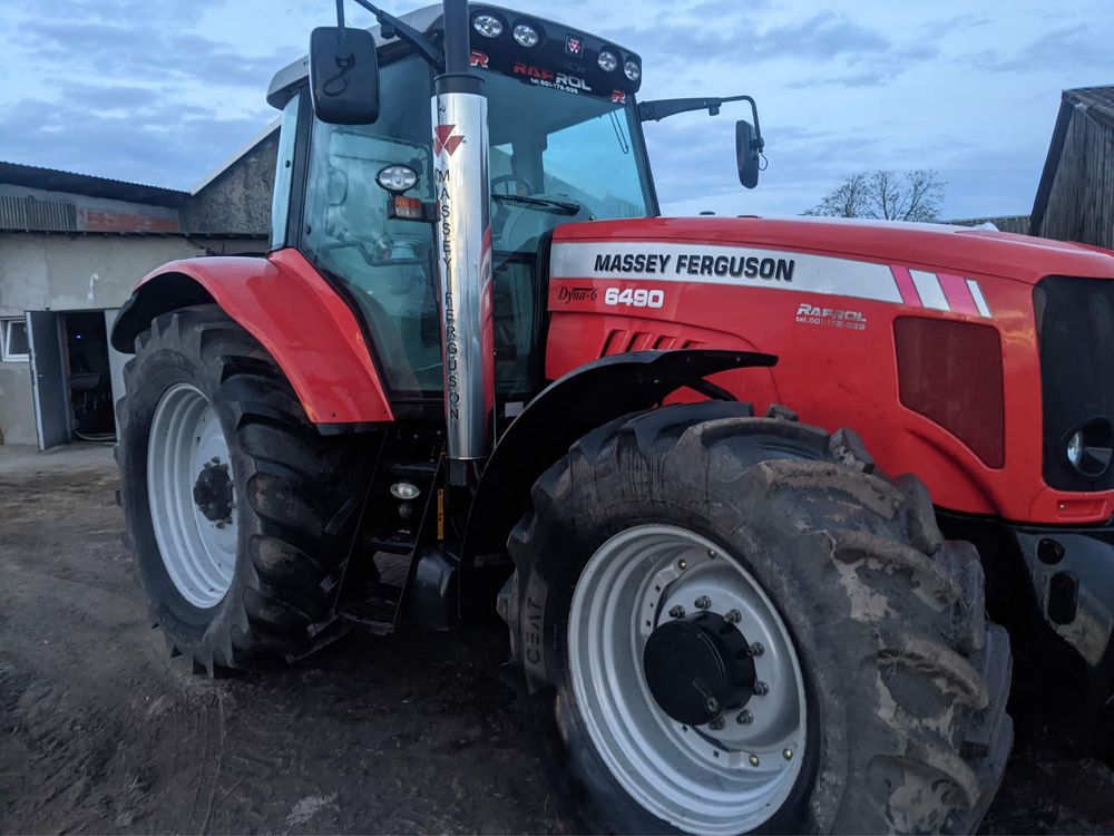 Tłumik wydech mf massey ferguson rura kwasówka