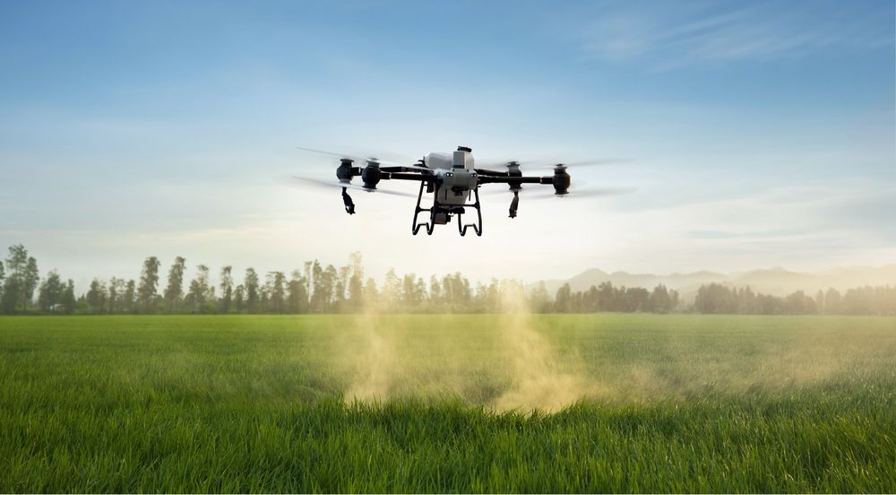 Dron rolniczy DJI Agras T50 - dron do oprysku i rozsiewania