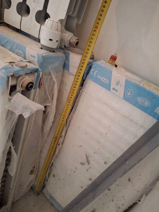 Сталевий радіатор Romstal від забудовника із нижнім підключенням