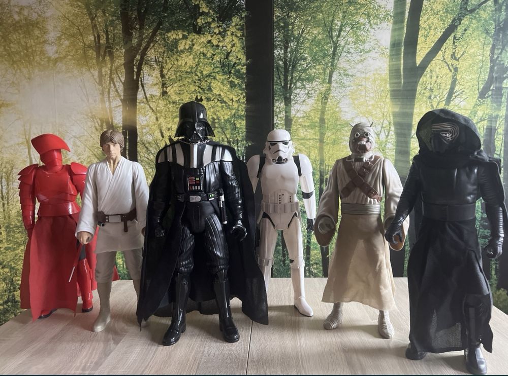 Star wars figurka duża 50 cm Darth Vader szturmowiec Kylo Ren