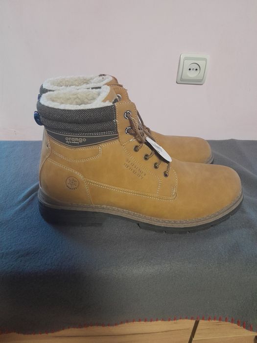 Ботінки Шкіряні зимові  на міху