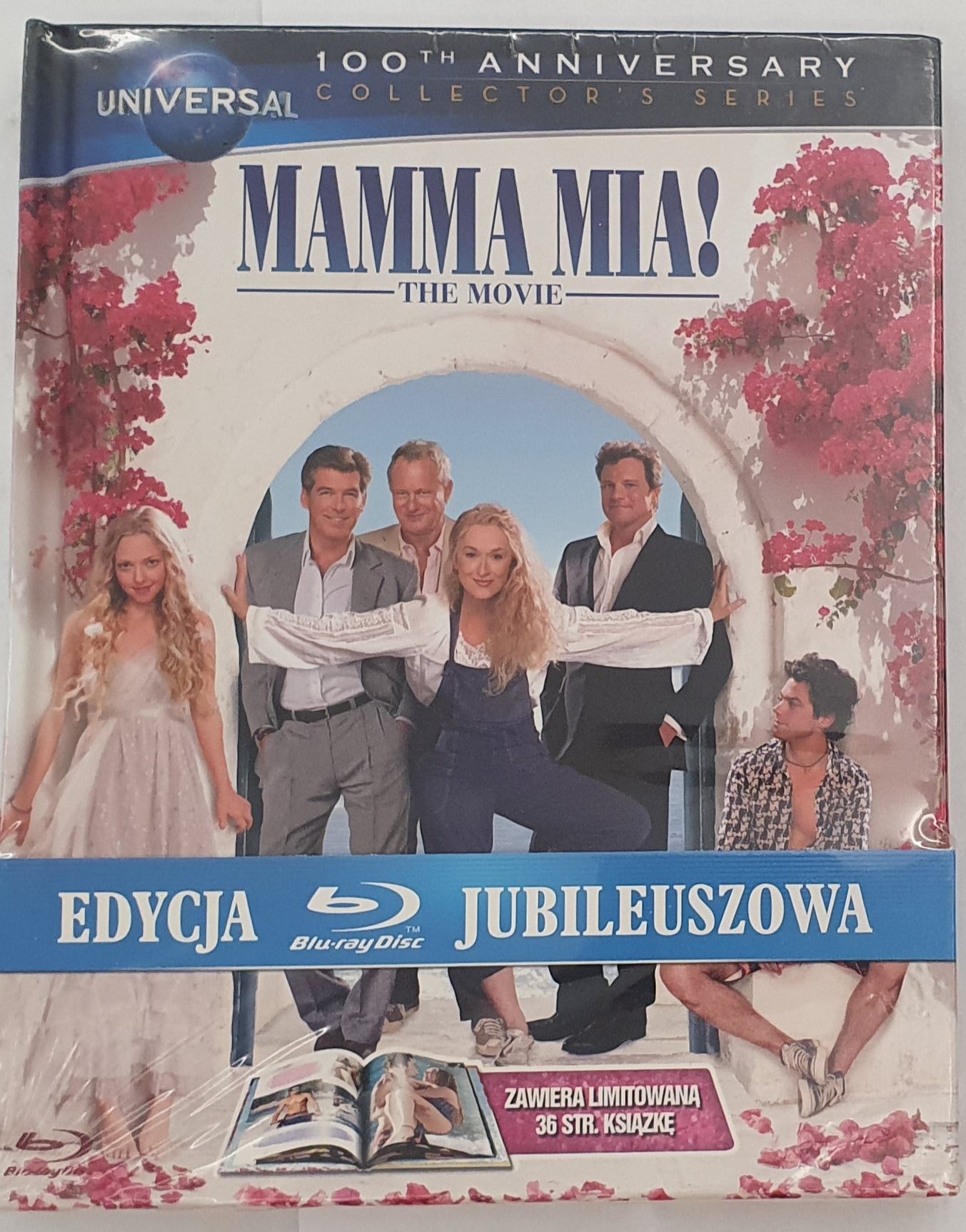 "Mamma Mia!" Blu-Ray Digibook lektor I napisy PL