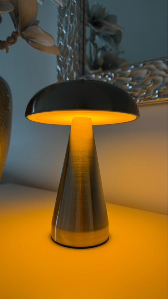 Lampada formato cogumelo