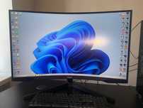 Samsung Odyssey G5 32″ WQHD 144Hz (вигнутий, 2560×1440)