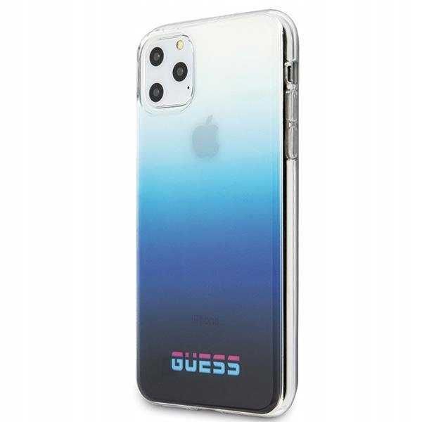 Etui Guess Apple Iphone 11 Pro Max gradien niebieski