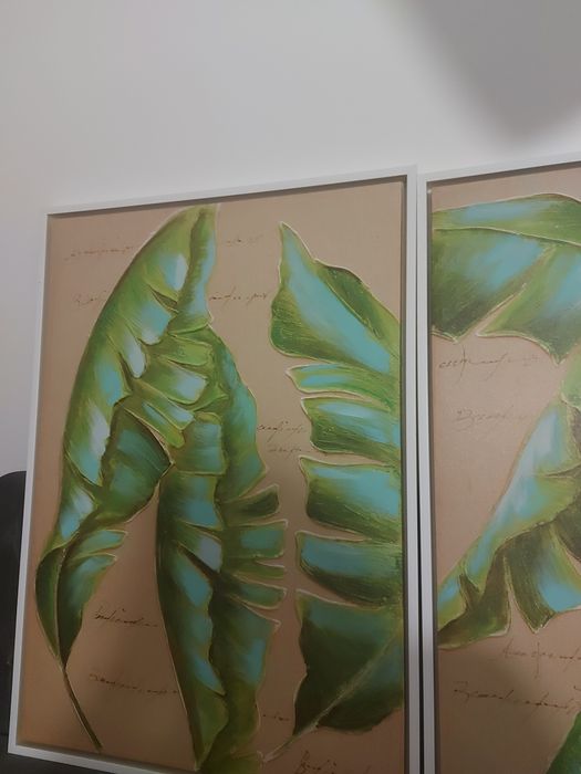 Conjunto de 2 Quadros como novos