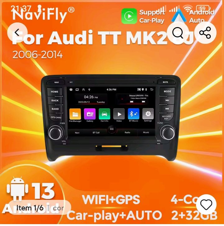 Car multimédia android 13