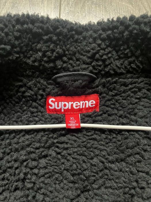 SUPREME bomber jacket 2024ʼ x Alpha Industries бомбер утеплений