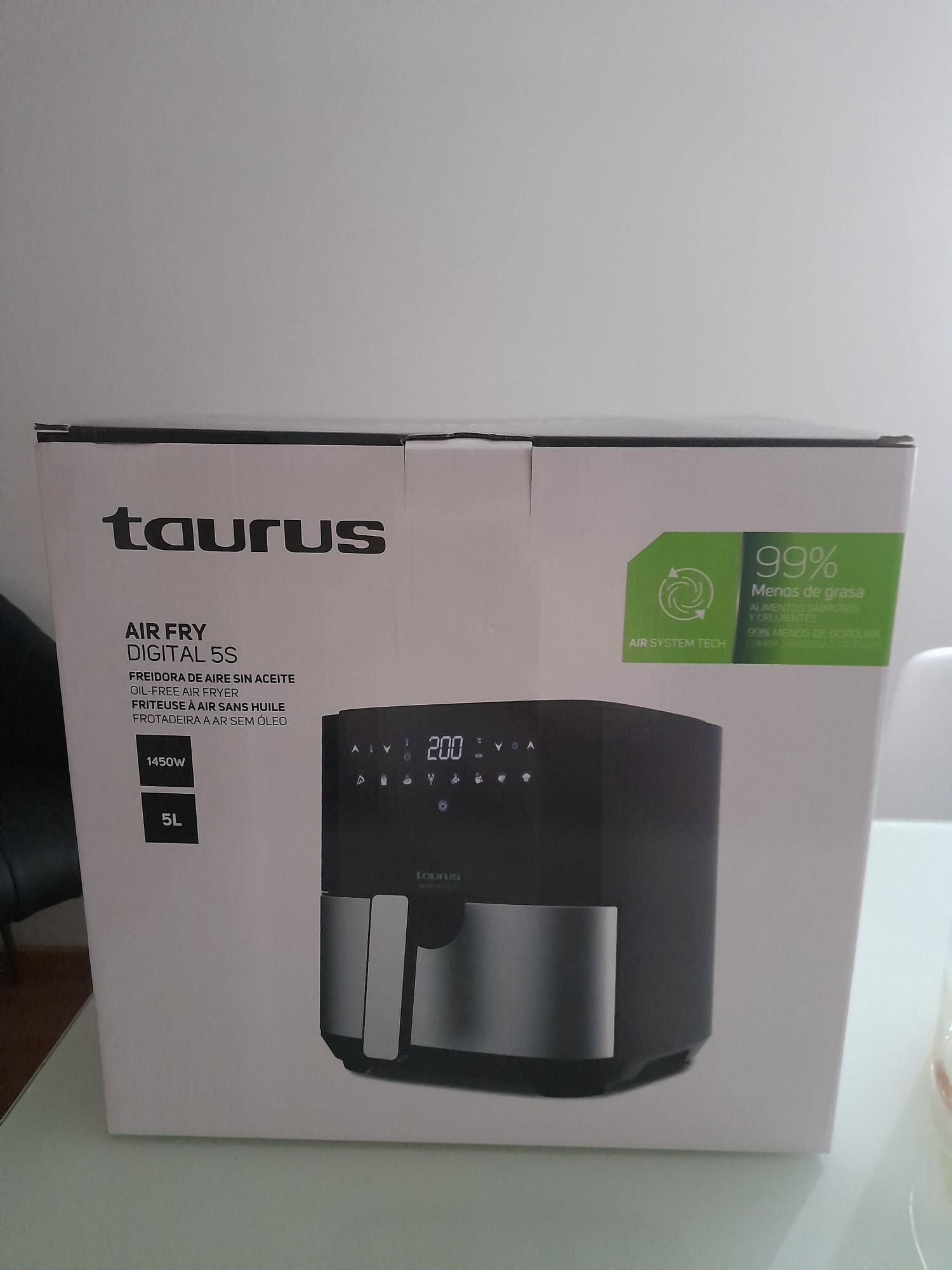 Air fry Taurus digital 5S
