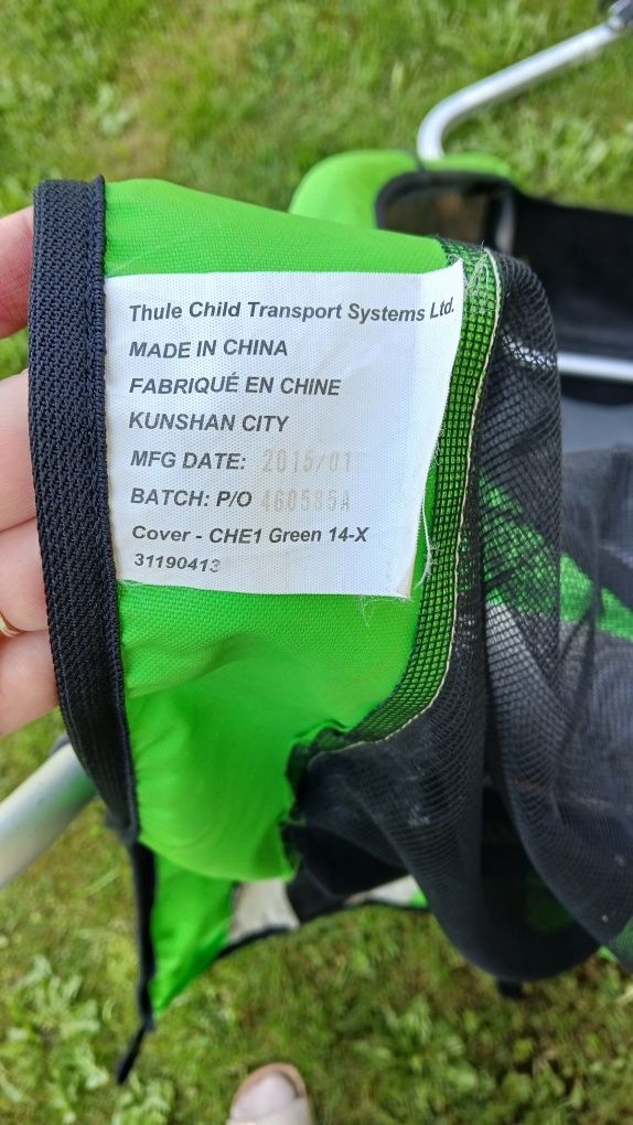 Przyczepka rowerowa Thule Chariot Cheetah 2w1 wózek dziecięcy